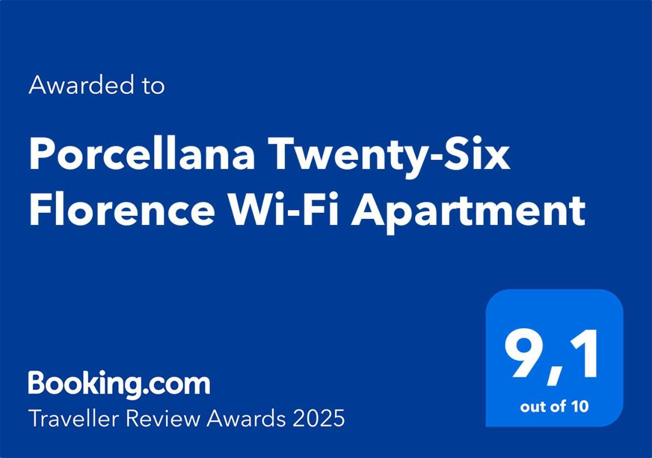 Porcellana Twenty-Six Florence Wi-Fi Apartment Buitenkant foto